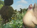 Great Dixter Serama hen